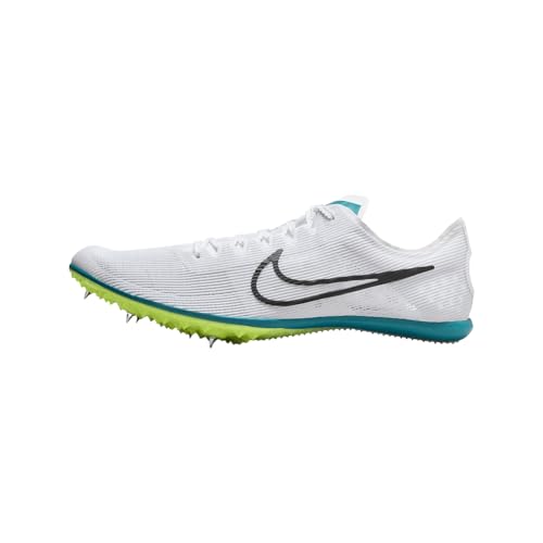 Nike Zoom Mamba 6 Track & Field Distance Spikes (DR2733-102, White/Bright Spruce/Vapor Green/Black)...