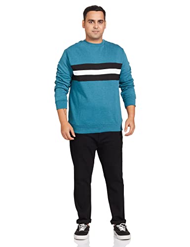 Image of Amazon Brand - Symbol Men's Cotton Crew Neck Sweatshirt