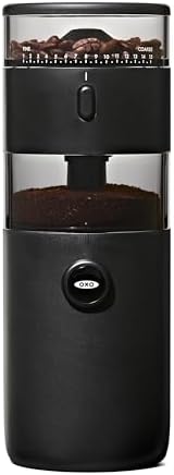 OXO Brew Compact Conical Burr Coffee Grinder, 50 g