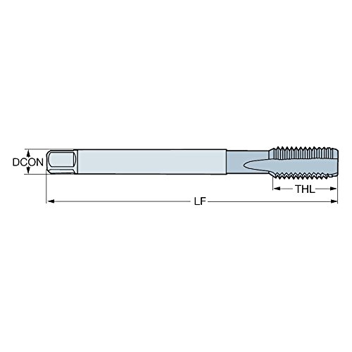 Sandvik Coromant t100-km102db-m16 X 150d210 corotap 100-Einschnittgewindebohrer mit gerade Flöten