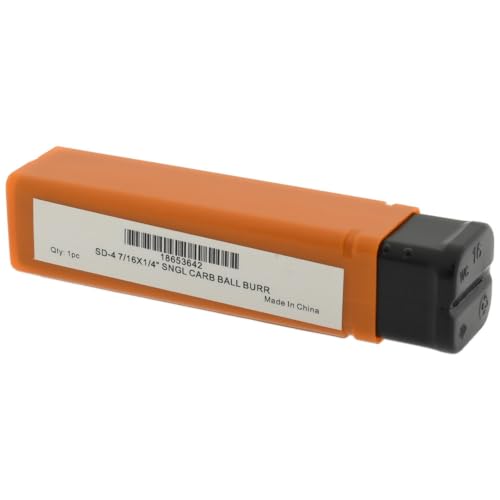 Fresa abrasiva bola 7/16" corte simple Sd-4 Hertel miniatura 4