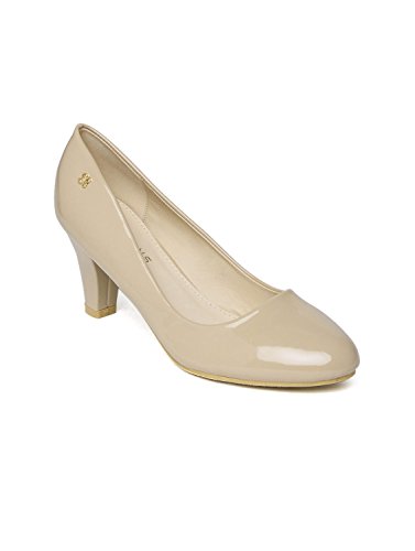 Image of Addons Round-Toe Patent Pumps