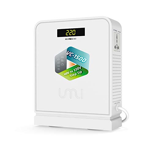 Amazon.co.jp: UMIVC 1500W 海外電気製品を日本で使用 変圧器