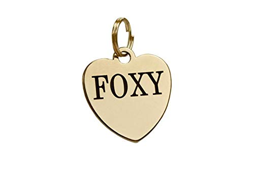 Banjara Hills Gold Dog and Cat Tag Customized Tag Name and Phone Number (B08GCS8G4L) Amazon Price History, Amazon Price Tracker