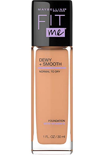 Maybelline Fit Me Dewy + Smooth Foundation Makeup, Classic Beige, 1 fl. oz.