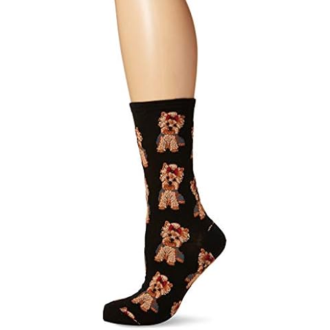 Socksmith Women's Yorkies Socks in Black Cover