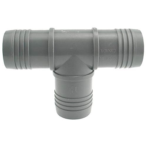 Boshart Industries Pipe Fitting, Plastic Insert Tee, 1-1/2-In.