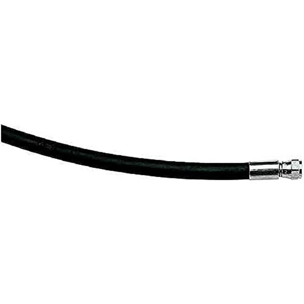 Best Divers Frusta Standard/Gomma, Manometro 60 cm, 7/16 f, 7/16 m, Nero