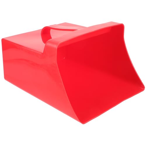 HAMPPLIES 手持ち式ダストパン 収納便利なコンパクト 耐久性プラスチック製 大容量卓上ゴミシャベル キッチンやデスク掃除用実用スコップ