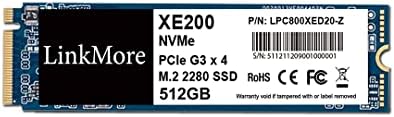 LinkMore XE200 256GB M.2 2280 PCIe Gen 3X4 Internal SSD, Solid State Drive, Up to 2300MB/s for Latop and PC