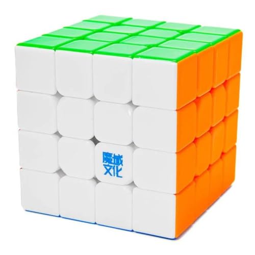 Image of MoYu AoSu 4x4 V7 Double-Track Magnetic Speed Cube (58mm) | Ball-Core & UV Coated Professional Puzzle | 112 Magnets for Ultimate Control & Smooth Turning