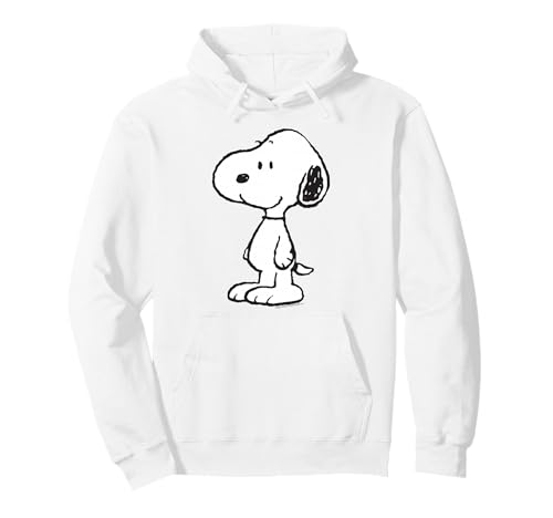 Peanuts Snoopy Old School, Vintage, Geek Chic, años 80 y 90, Retro Sudadera con Capucha