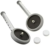 Guardian 48406 Walker Wheels, 5' Fixed Wheels, Pair