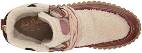 Sam Edelman Women's Fay Ankle Boot, Brown Multi/Dark Brown/Natural, 9 | Image 4