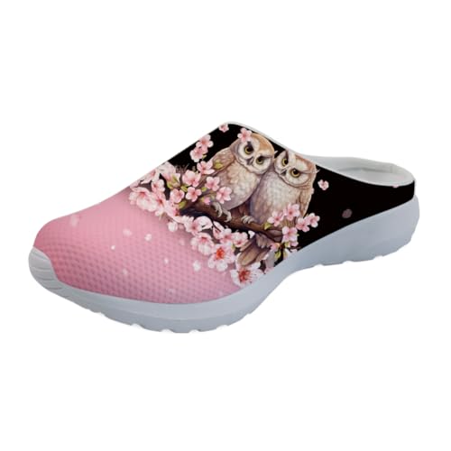 Forchrinse Native Indian Aztec Hippie Mandala Men’s Walking Mule Sneakers Women’s Slip on Garden Clog Open Back Slippers Home Nursing Shoes