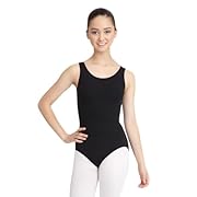 Capezio дамско трико с резервоар, черно, XS