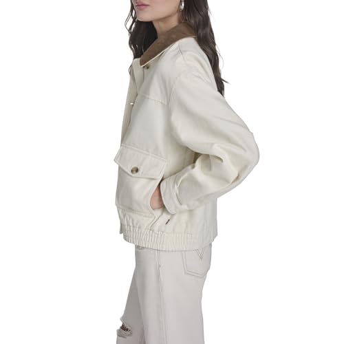 Image of Levi's Women's Relaxed Fit Cotton Bomber Jacket