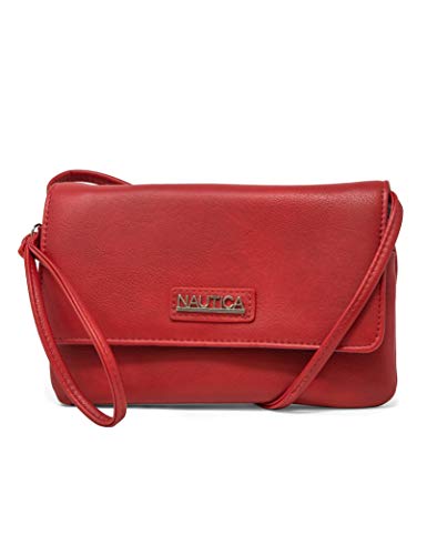 Nautica RFID Crossbody Wallets For Women Anti Theft Travel Purse Wallet On A