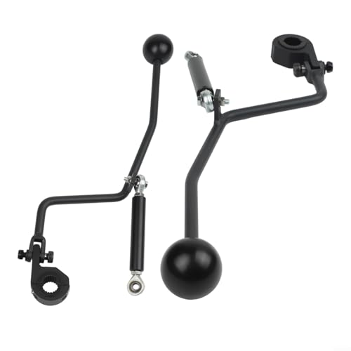 Kit levier de vitesses avant arrière Ryker 600 commande manuelle aluminium fer noir - 5