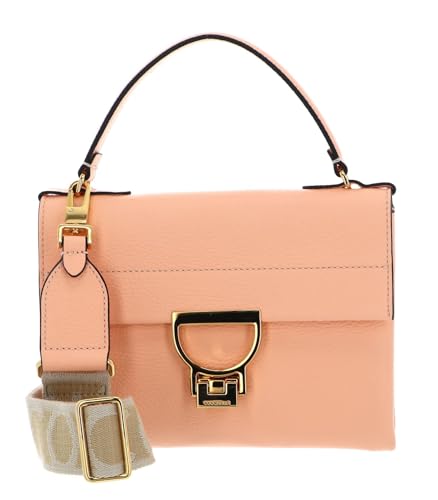 Bolso bandolera Coccinelle de cuero para mujer, bolso de mano Arlettis Signature