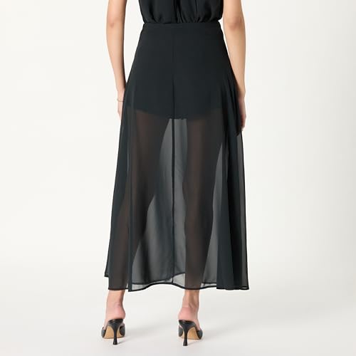 The Drop Women's Dierdre Sheer Maxi Skirt2