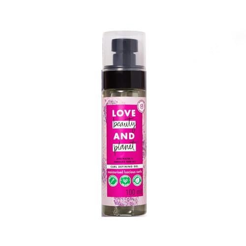 Love Beauty & Planet Rice Water & Angelica Seed Oil Curl Defining Gel 100ml | NoSilicones, No Dyes