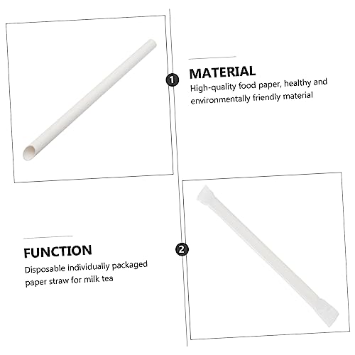 FRCOLOR 1Pack Pitillos desechables de papel biodegradables miniatura 7