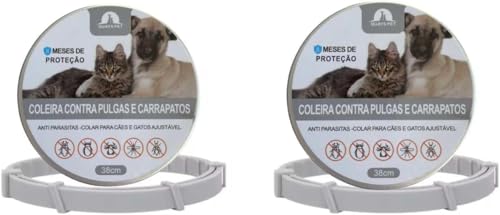 Coleira Antipulgas e Carrapatos – Proteção Antiparasitária com Conforto e Segurança Para Seu Cão 8 M