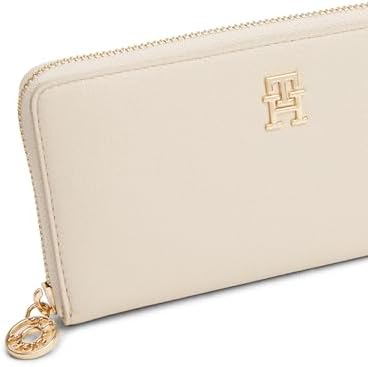 Tommy Hilfiger TH DISTINCT LRG ZA Kadın Cüzdan, Bej, Tek Beden - Görsel 2