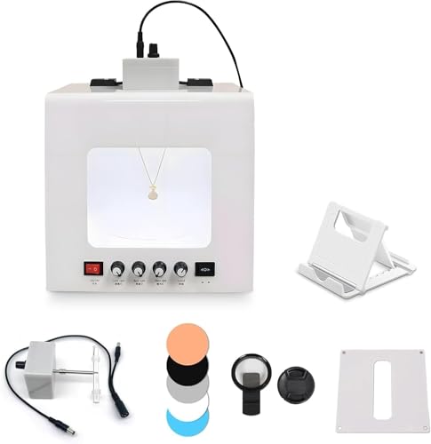 Kit photo bijoux à écran rotatif pour réussir vos fiches produits à la maison