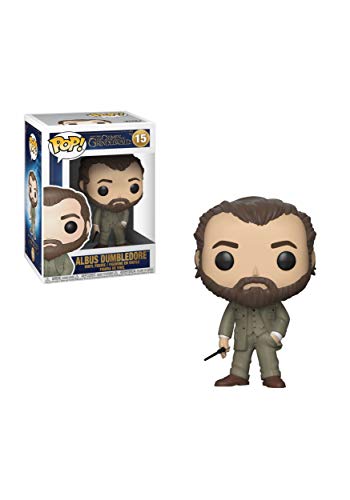 Funko Albus Dumbledore Figurina de Vinillo, Colección Animales Fantásticos 2 Pop Movies, 9 cm, (32750), Estándar