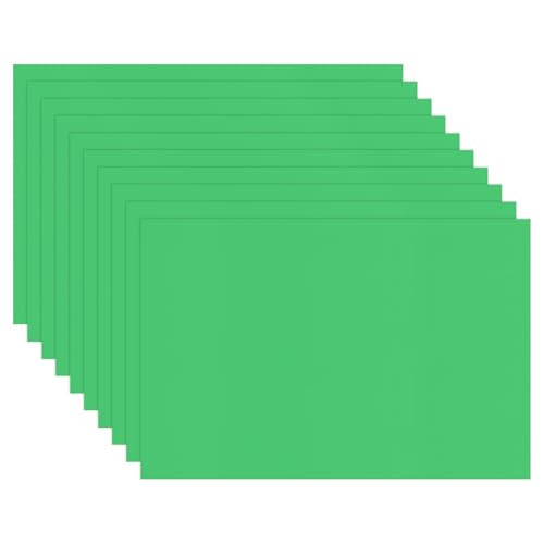 Image of M METERXITY 10-Pack Corrugated Plastic Sheets, 12 Inch x 18 Inch Waterproof Blank Corrugated Poster Board Yard Signs for Garage Sale /Office /Classroom /Party /Lawn Sign Road [3mm Thick, Green]