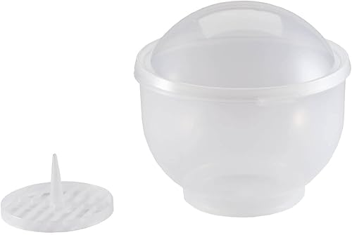 Miniatura 4 de Fox Valley Traders Lechuga Keeper, fabricado con plástico 100% duradero, almacenamiento y organización de cocina, juego de 2, cada uno mide 7