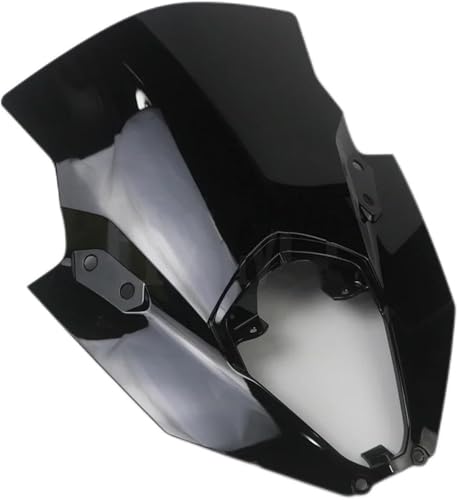 Pare-brise pour moto Ninja 650 pour éviter la fatigue du vent déflecteur noir EX650
