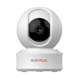CP PLUS 3MP Resolution Smart Wi-fi CCTV Home Security Camera | 360° View | Motion Tracking | 2-Way Talk | Cloud & SD Card Support | CTC Cyber Secure Tech | 15M Night Vision | CP-E31Q