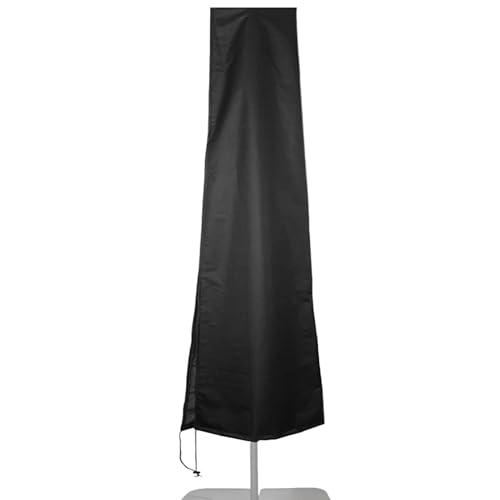 Cubierta para sombrilla de mercado, impermeable, para jardín, protector resistente a la intemperie, a prueba de polvo, para muebles, terraza, apartamento, balcón, comedor, patio, jardín, junto a la