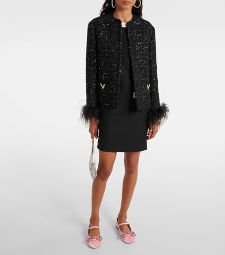 Women's Ballet Flats Bowknot Rhinestone Mary Jane Flats Round Toe Buckle Ballerina Shoes Glitter Bow Dressy Casual Flats 6