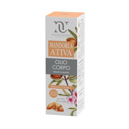 Huile d'amande Natur Unique réduit la sécheresse et redonne de l'élasticité au corps 200ml