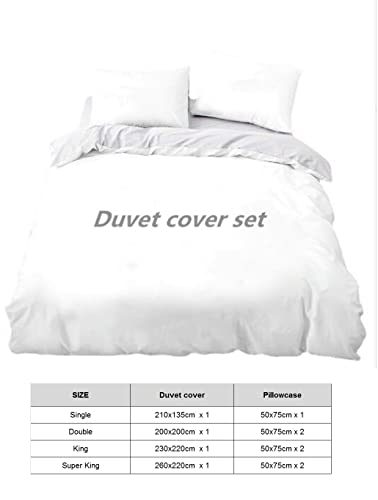 goodbath Single Duvet Cover Set Kids,Cute Cartoon Dinosaurs Bedding Set Boys Girls with 1 Pillowcases,2 Pieces - Image 2