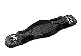 Engel Reitsport Lammfell Sattelgurt Dressur mit abnehmbarem Lammfell EGURT-AB-50-SCH-SCH schwarz/schwarz 20