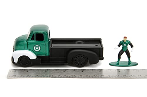 Dc Comics 1:32 1952 Chevrolet Coe Pickup Die-Cast Car & 1.65" Green Lantern Figure, Toys For Kids And Adults #TOP7