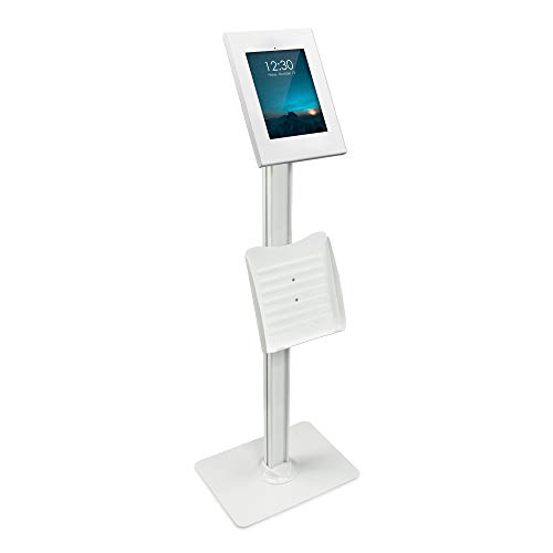 Mount-It! Secure Tablet Floor Stand for iPad 7 | Anti-Theft Tablet Floor Mount