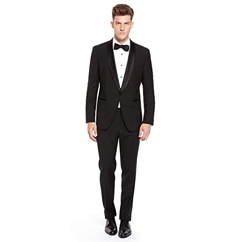 Costume de mariage deux pièces homme HOTK de coupe classique de haute qualité