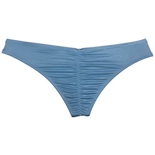 Sexy Men's Bikini Brief Elastic Ruched Back Underwear Cheeky Swim Briefs2