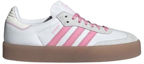Adidas Sambae Womens Shoes (White Bliss Pink, 9)