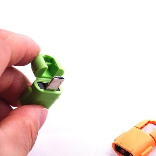 Adaptador micro USB OTG robot para conectar dispositivos flash en tablets y smartphones 2