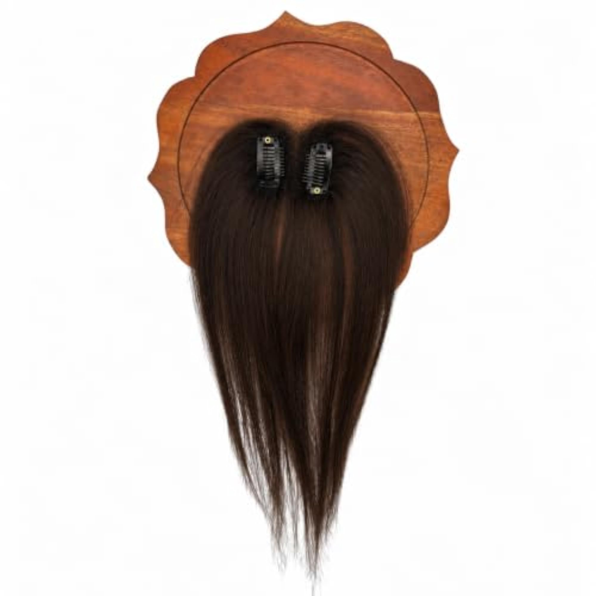 Natural-Looking Mini Topper for Instant Volume