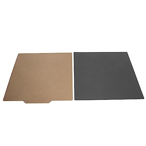 Cr-6 Se Flexible Pei Sheet, Double Side Textured Pei Sheet, 255x245MM Spring Steel Plate Matte Texture Soft Magnetic Rub