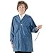 Tech Wear HIJ-43C-XL Groundable Anti-Static Unisex Jacket with Knit Cuffs Blue X-Large