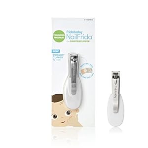 NailFrida The SnipperClipper by Fridababy The Baby Nail Clipper with Safety spyhole for Newborns and up